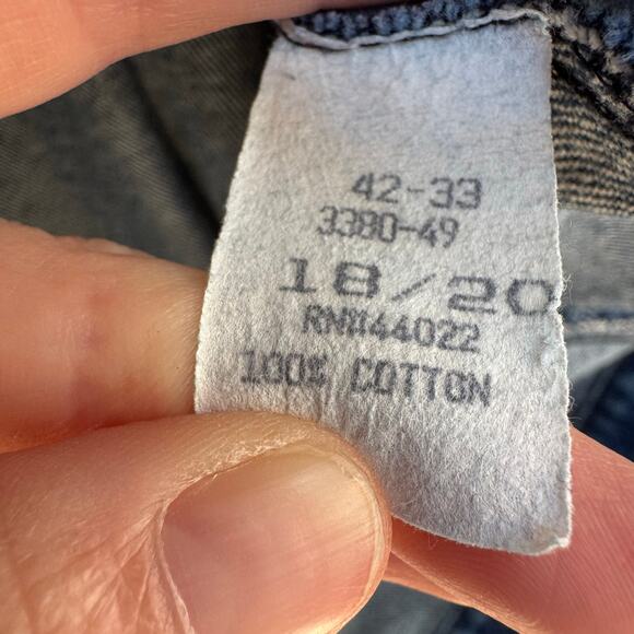 Vintage 90s Venezia Sportswear Denim Jacket Men’s 2XL 3XL Trucker Jean Coat Y2K - Picture 3 of 12